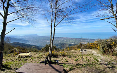 7-5 Dal MARE alle ALPI APUANE - Monte Folgorito